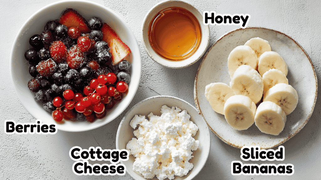 Easy Berries and Cottage Cheese Ice Cream: A High Protein 8 ingredients for berries and cottage cheese ice cream