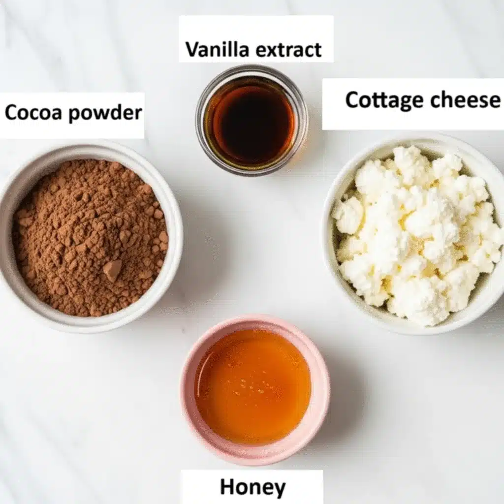 Cottage Cheese Chocolate Mousse High Protein Dessert Everyone Will Love 8 Ingredients for cottage cheese chocolate mousse high protein
