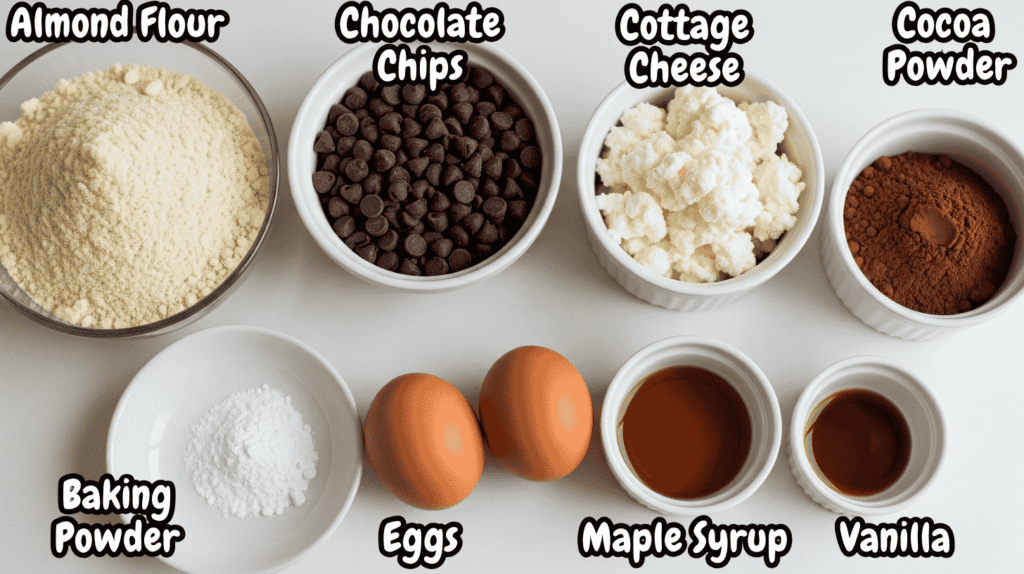 Easy High-Protein Brownies made with Cottage Cheese 7 cottage cheese protein content for high protein brownies cottage cheese