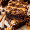 high protein brownies cottage cheese recipe fudgy close-up